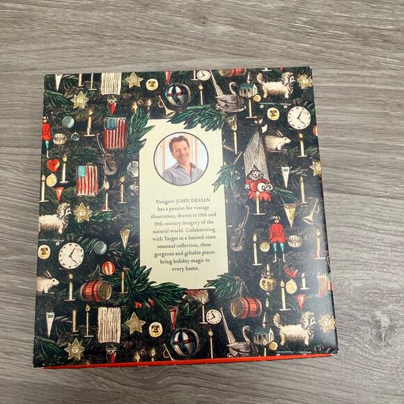 JOHN DERIAN Skull & Crossbones Glass Christmas Halloween Ornament Target 2025 - Picture 5 of 8